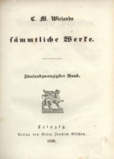S&auml;mmtliche Werke. Bd. 25, Vermischte Schriften