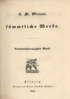 S&auml;mmtliche Werke. Bd. 29, Vermischte Schriften