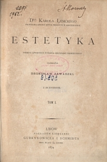 Estetyka. T. 1