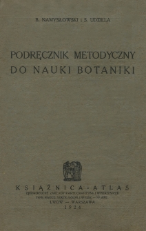 Podręcznik metodyczny do nauki botaniki