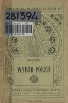 Wyb&oacute;r poezji