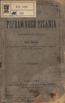 Zasady poprawnego pisania