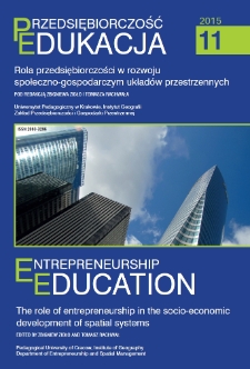 Rola przedsiębiorczości w rozwoju społeczno-gospodarczym układ&oacute;w przestrzennych