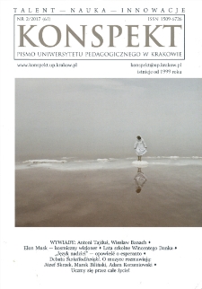 Konspekt : pismo Uniwersytetu Pedagogicznego. Nr 2/2017 (61)