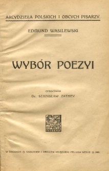 Wyb&oacute;r poezyi