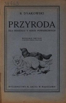 Przyroda : dla oddziału V szk&oacute;ł powszechnych : polecone przez M.W.R. i O.P.