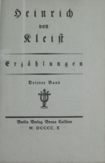 Erz&auml;hlungen. Bd. 3