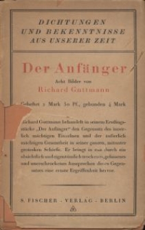 Der Anf&auml;nger : Acht Bilder